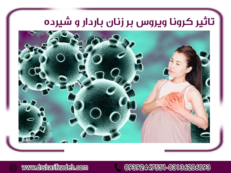تاثیر کرونا ویروس بر زنان باردار و شیرده